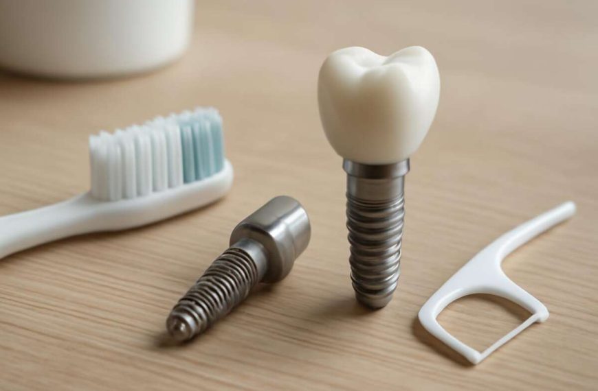 nega zubnih implantata